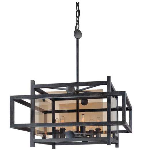 Troy Crosby 6 Light Pendant Dining Model: F2496FI