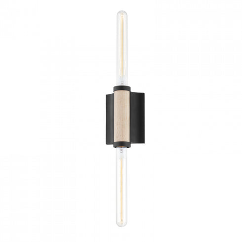 Troy Cruiz 2 Light Wall Sconce Model: B6702-SBK