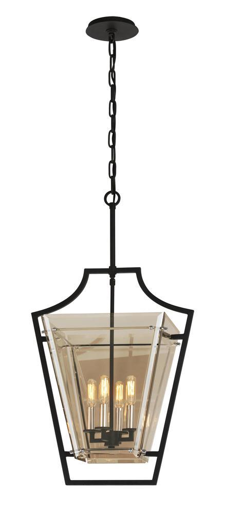 Troy Domain 4 Light Pendant Small Model: F5594