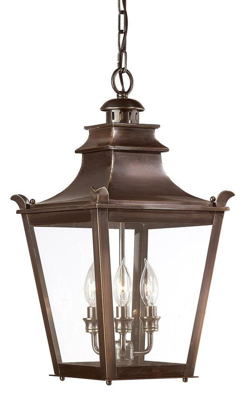 Troy Dorchester 3 Light Hanging Lantern Medium Model: F9498EB
