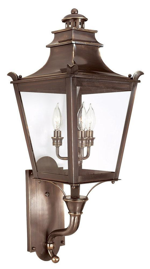 Troy Dorchester 3 Light Wall Lantern Medium Model: B9493EB