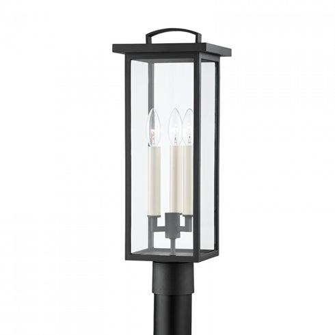 Troy Eden 3 Light Exterior Post Model: P7524-TBK