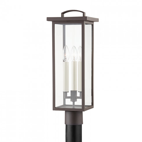 Troy Eden 3 Light Exterior Post Model: P7524-TBK