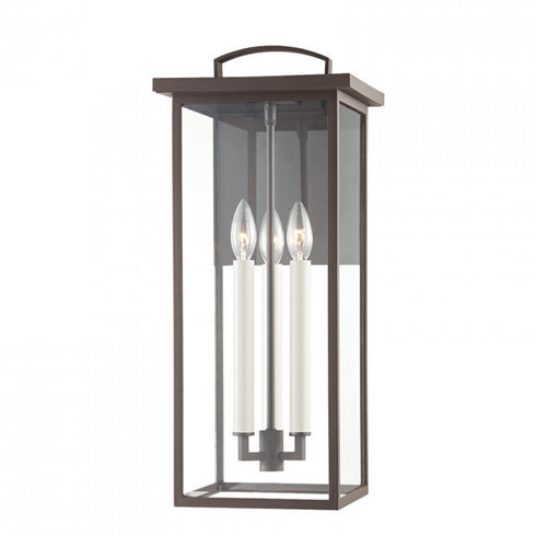 Troy Eden 3 Light Large Exterior Wall Sconce Model: B7523-WZN