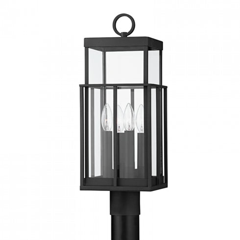 Troy Longport 4 Light Exterior Post Model: P6484-TBK
