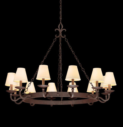 Troy Lyon 12 Light Chandelier Model: F2716