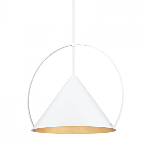 Troy Mari 1 Light Large Pendant Model: F1824-GL/SWH