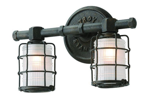 Troy Mercantile 2 Light Wall Bath Model: B3842