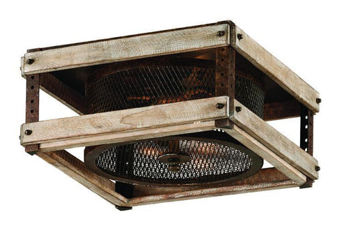 Troy Merchant Street 3 Light Ceiling Flush Model: C4060