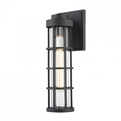 Troy Mesa 1 Light Large Exterior Wall Sconce Model: B2042-TBK