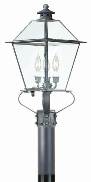 Troy Montgomery 3 Light Post Lantern Model: PCD8955CI