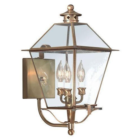 Troy Montgomery 3 Light Wall Lantern Model: BCD8954CI