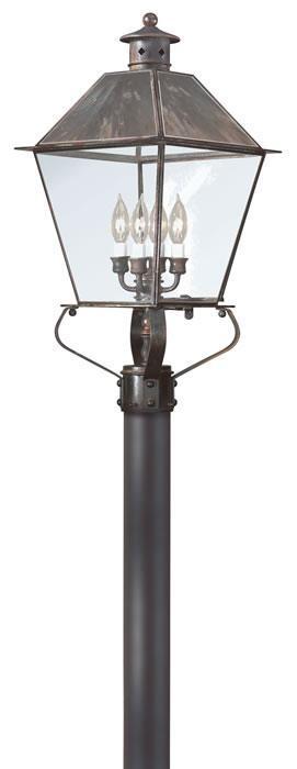 Troy Montgomery 4 Light Post Lantern Model: PCD9138NAB
