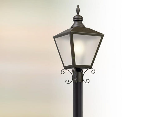 Troy Mumford 1 Light Post Lantern Large Model: PL5195