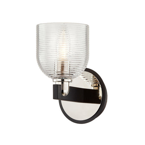 Troy Munich 1 Light Vanity Model: B7711-TBK/PN