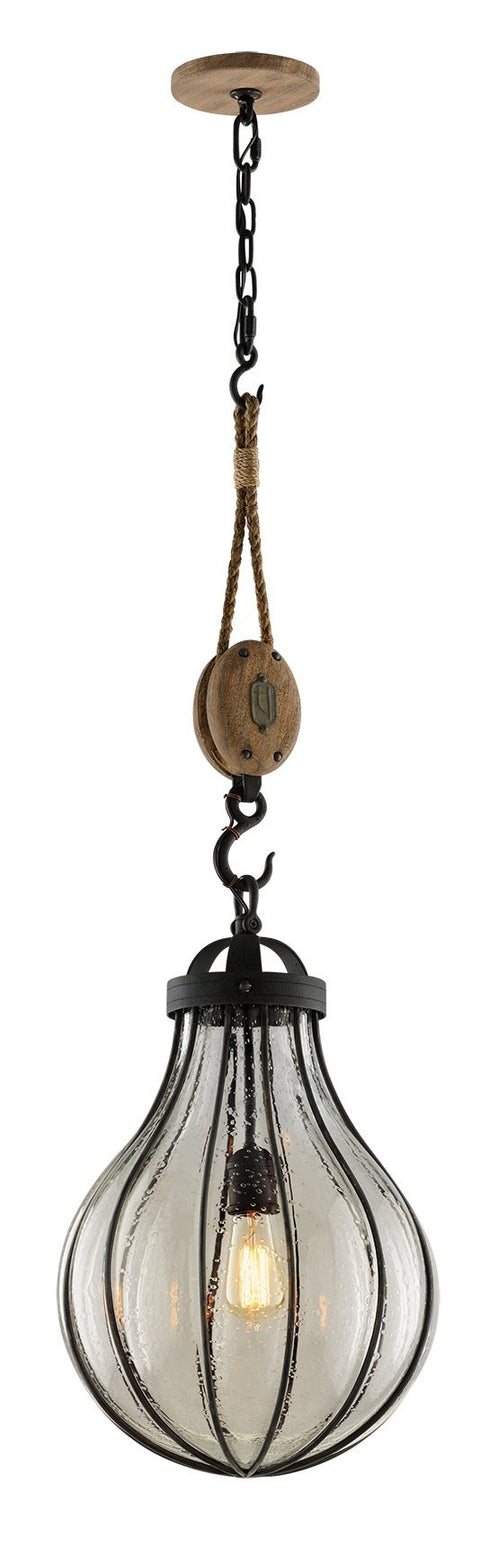 Troy Murphy 1 Light Pendant Medium Model: F4905