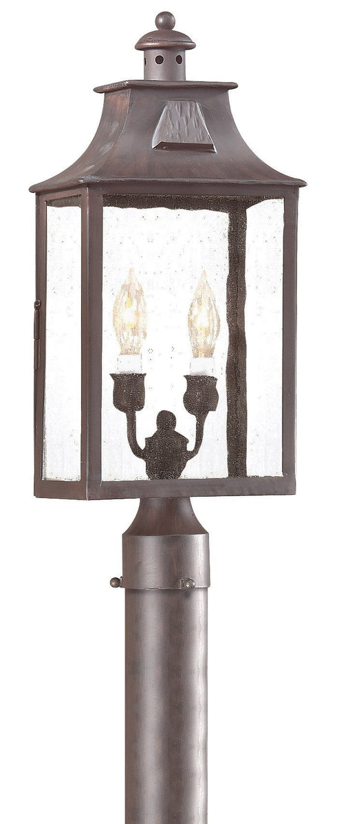 Troy Newton 2 Light Post Lantern Medium Model: PCD9003OBZ