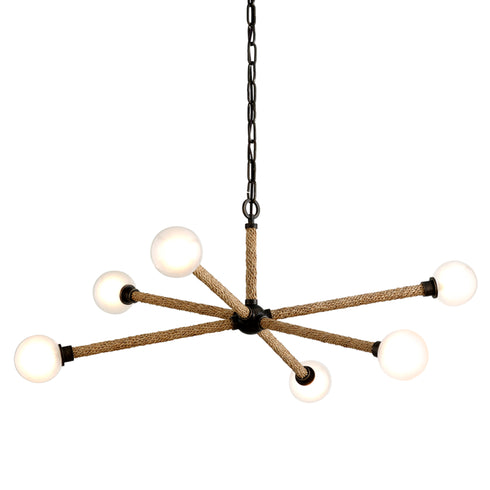 Troy Nomad 6 Light Chandelier Model: F7256
