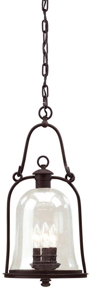Troy Owings Mill 3 Light Hanging Lantern Large Model: F9467-TBK