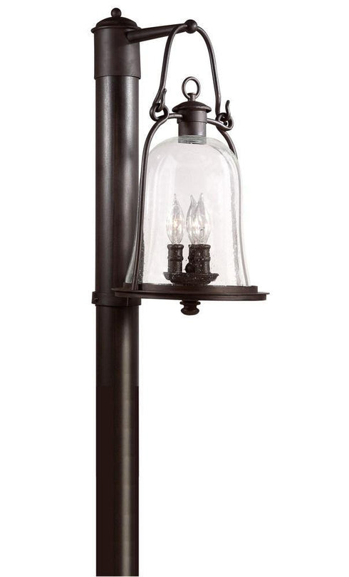 Troy Owings Mill 3 Light Post Lantern Large Model: P9465NB