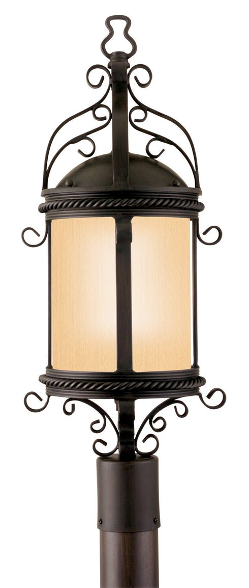 Troy Pamplona 1 Light Post Lantern Model: PF9123OBZ