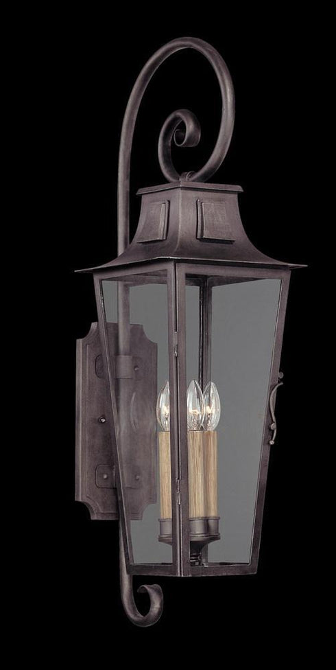 Troy Parisian Square 4 Light Wall Lantern Large Model: B2963
