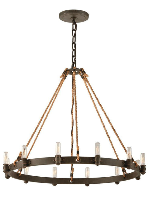 Troy Pike Place 12 Light Pendant Large Model: F3126