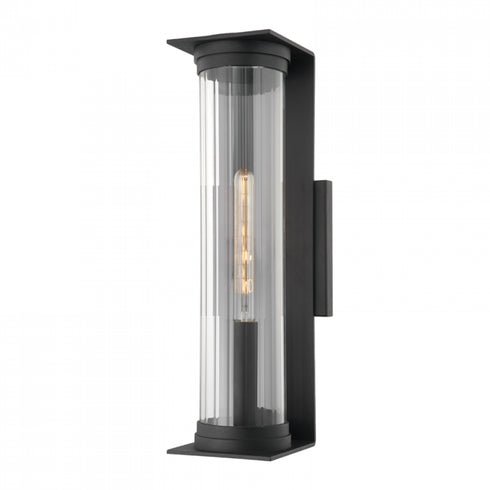 Troy Presley 1 Light Large Exterior Wall Sconce Model: B1323-TBK