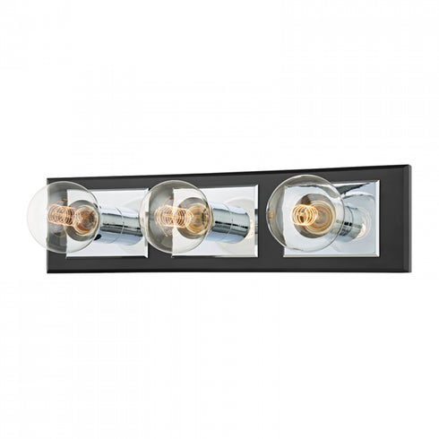 Troy Runyan 3 Light Bath Bracket Model: B3543-PC/SBK