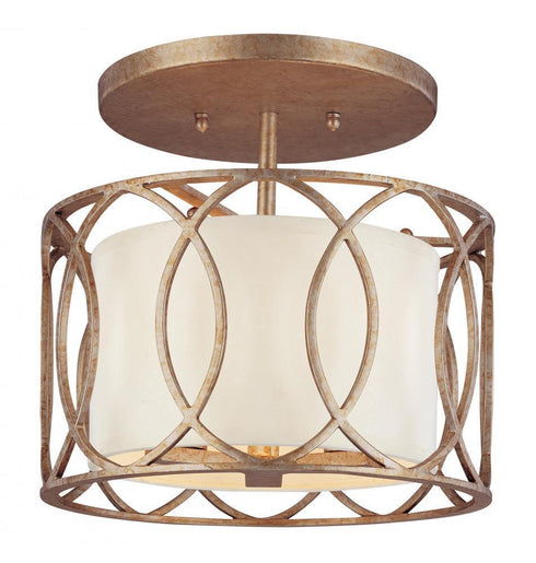 Troy Sausalito 3 Light Ceiling Semi Flush Model: C1283-TRN