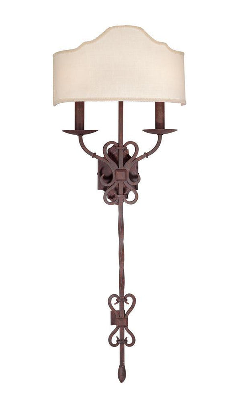 Troy Seville 2 Light Wall Sconce Model: B2522WI