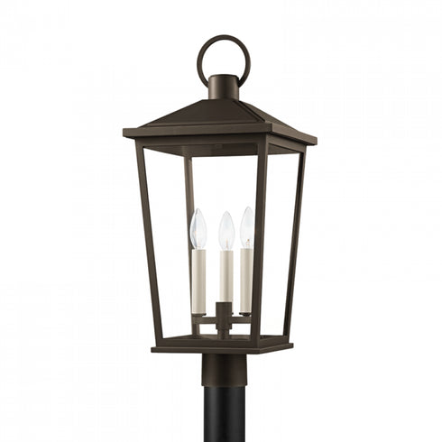 Troy Soren 3 Light Large Exterior Post Model: P8921-TBK