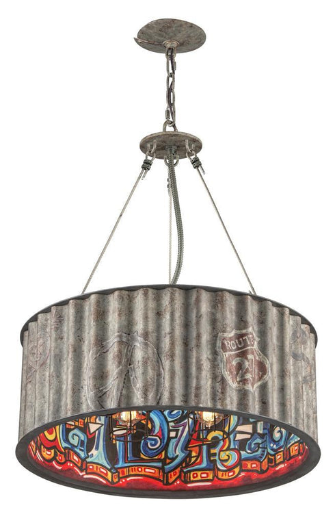 Troy Street Art 5 Light Pendant Model: F4765