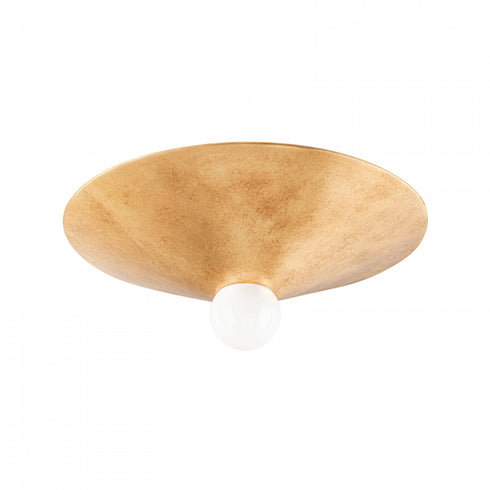 Troy Summit 1 Light Flush Mount Model: C7841-SSL