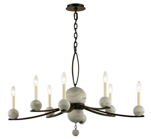 Troy Tallulah 8 Light Chandelier Model: F6338
