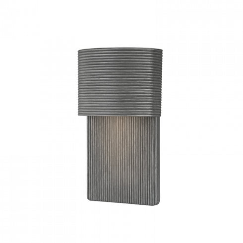 Troy Tempe 1 Light Small Exterior Wall Sconce Model: B1212-SBK