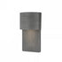 Troy Tempe 1 Light Small Exterior Wall Sconce Model: B1212-SBK