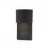 Troy Tempe 1 Light Small Exterior Wall Sconce Model: B1212-SBK
