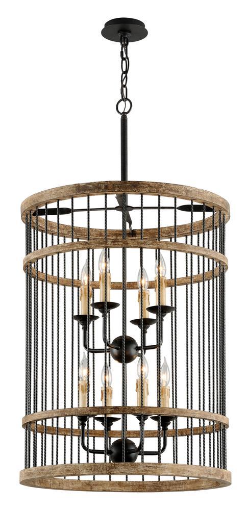 Troy Vineyard 8 Light Pendant Model: F4857