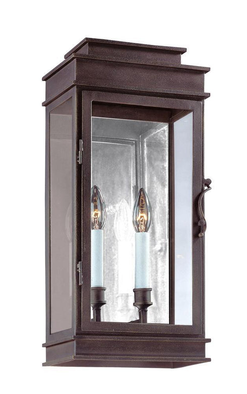 Troy Vintage 2 Light Wall Lantern Medium Model: B2972