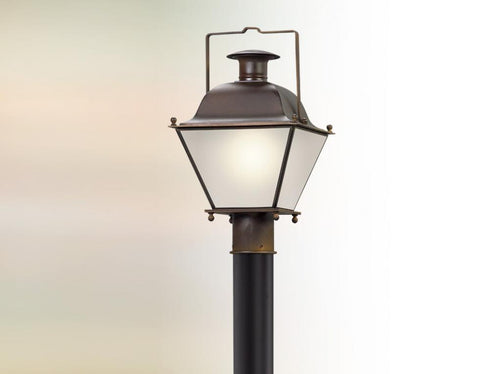 Troy Wellesley 1 Light Post Lantern Med Model: PL5075NR