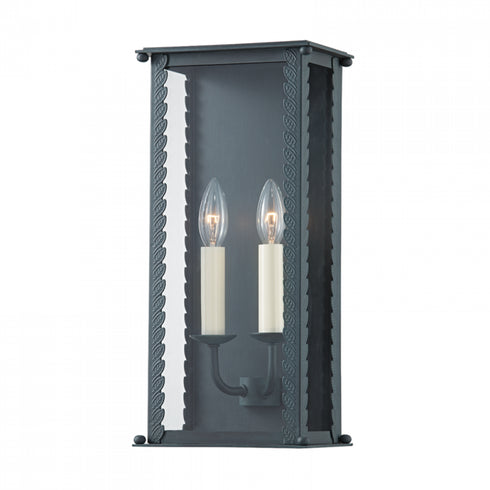 Troy Zuma 2 Light Medium Exterior Wall Sconce Model: B6712-FRN