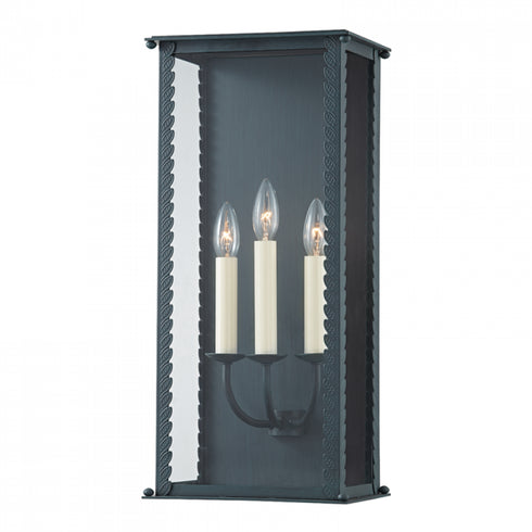Troy Zuma 3 Light Large Exterior Wall Sconce Model: B6713-FRN