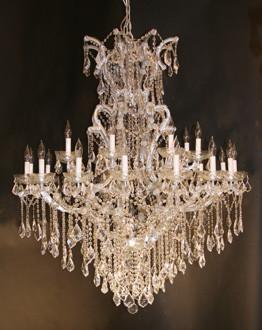 Twenty-Five Light Maria Theresa Collection Foyer