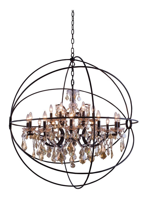 Urban Classic Geneva 18 Light Chandelier Model: 1130G43DB/RC