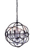 Urban Classic Geneva 4 Light Pendant Model: 1130D17RI/RC