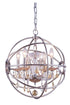 Urban Classic Geneva 4 Light Pendant Model: 1130D17RI/RC