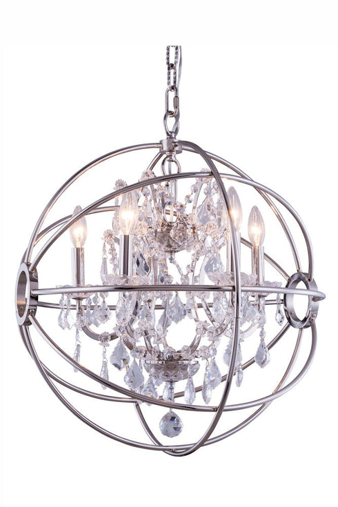 Urban Classic Geneva 5 Light Pendant Model: 1130D20RI/RC