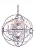 Urban Classic Geneva 5 Light Pendant Model: 1130D20RI/RC