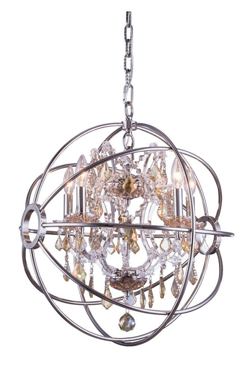 Urban Classic Geneva 5 Light Pendant Model: 1130D20RI/RC